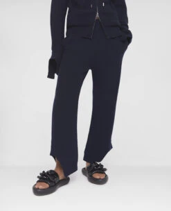 STELLA MCCARTNEY S-Wave Regenerated Cashmere Knitted Trousers 9 STELLA MCCARTNEY S-Wave Regenerated Cashmere Knitted Trousers -Stella Mccartney Store fb88c0f771b80fbb13b6dc25da8bd1a08259c1e5 6K03153S23824000 P