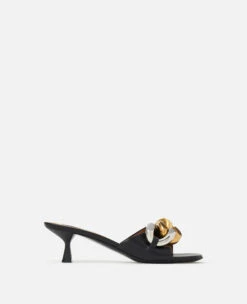 STELLA MCCARTNEY Falabella Kitten Mules