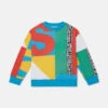 STELLA MCCARTNEY Geometric Logo Print Active Oversized Sweatshirt