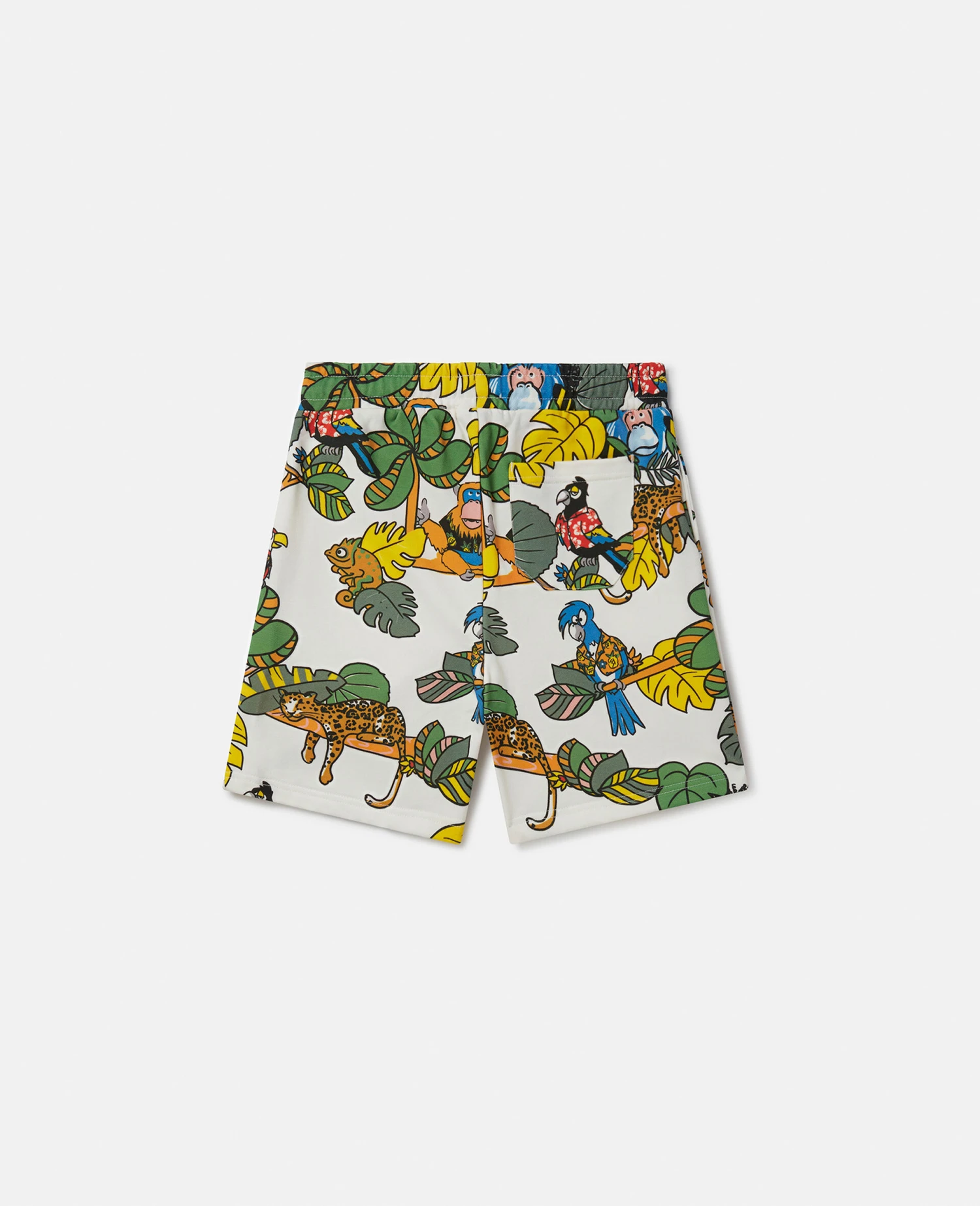 STELLA MCCARTNEY Jungle Print Sweat Shorts 5 STELLA MCCARTNEY Jungle Print Sweat Shorts - Image 3