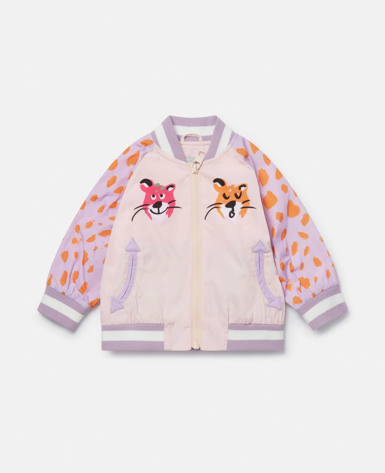 STELLA MCCARTNEY Cheetah Face Bomber Jacket 3 STELLA MCCARTNEY Cheetah Face Bomber Jacket