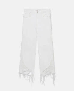 STELLA MCCARTNEY Distressed Kick-Flare Jeans