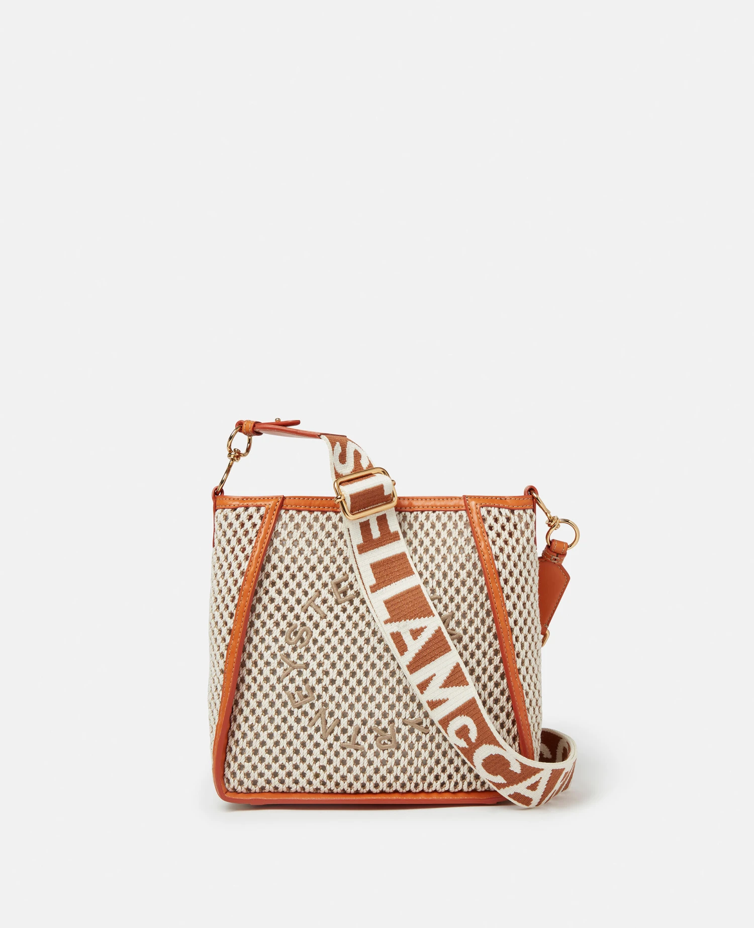 STELLA MCCARTNEY Stella Logo Rope Mesh Shoulder Bag 3 STELLA MCCARTNEY Stella Logo Rope Mesh Shoulder Bag